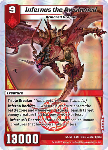 Kaijudo infernus il - kaijudo, x1