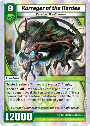 Kaijudo kurragar the - of,